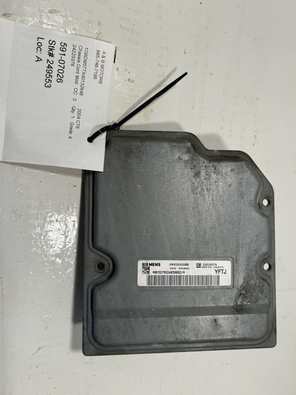 Transmission Control Module (TCM) from a 2004 Cadillac CTS, photo 1