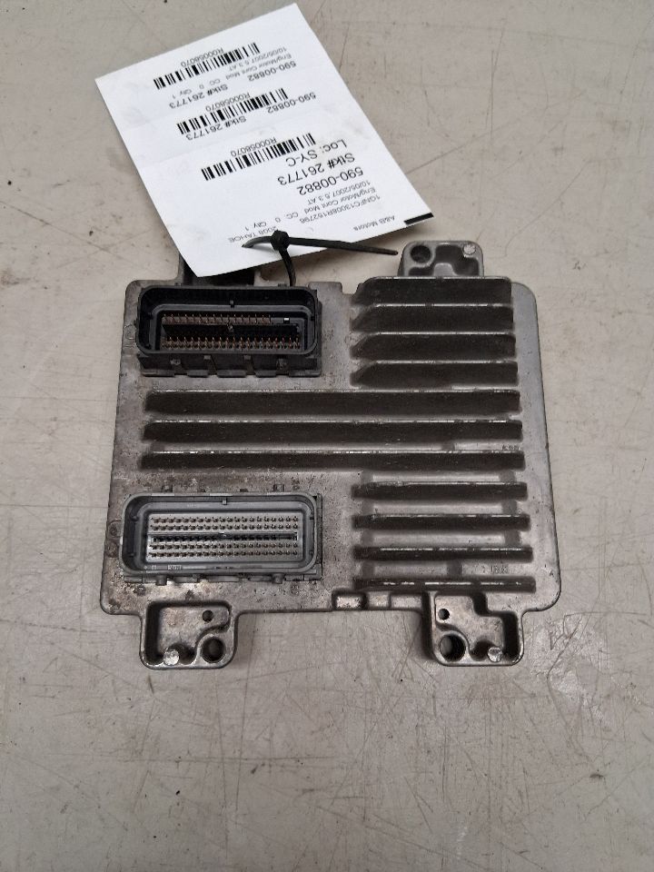 Engine Control Module (ECM/PCM) from a 2008 Chevrolet Tahoe, photo 1