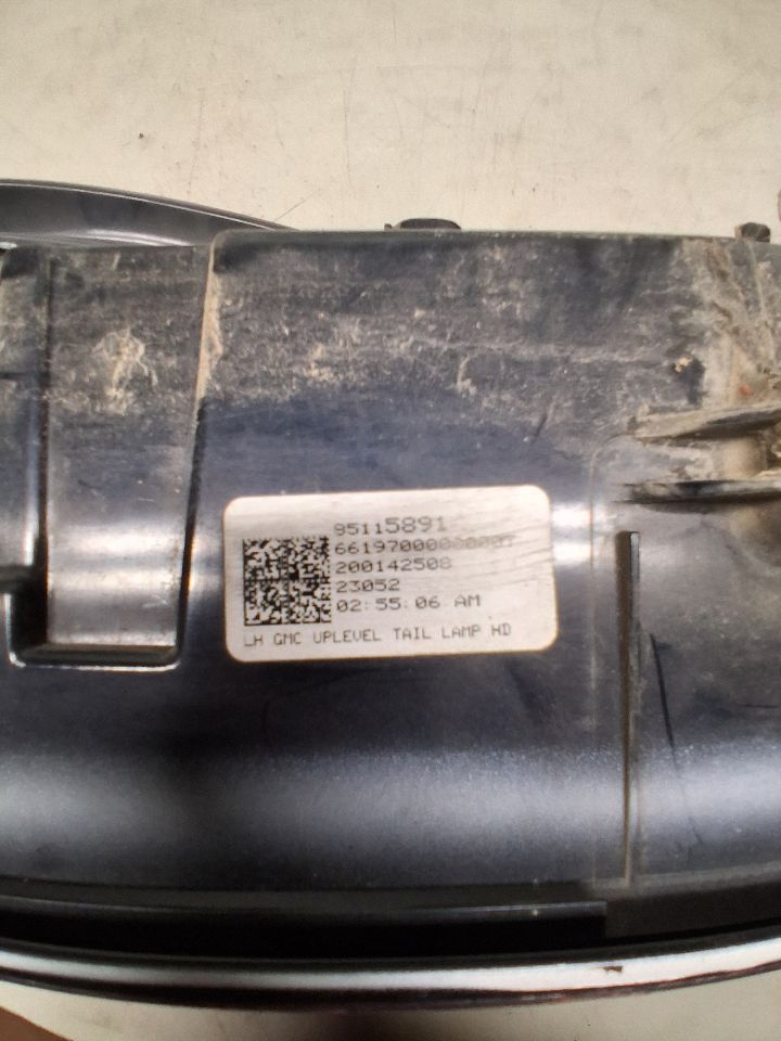 Tail Light from a 2023 GMC Sierra Denali 2500, left side, photo 3