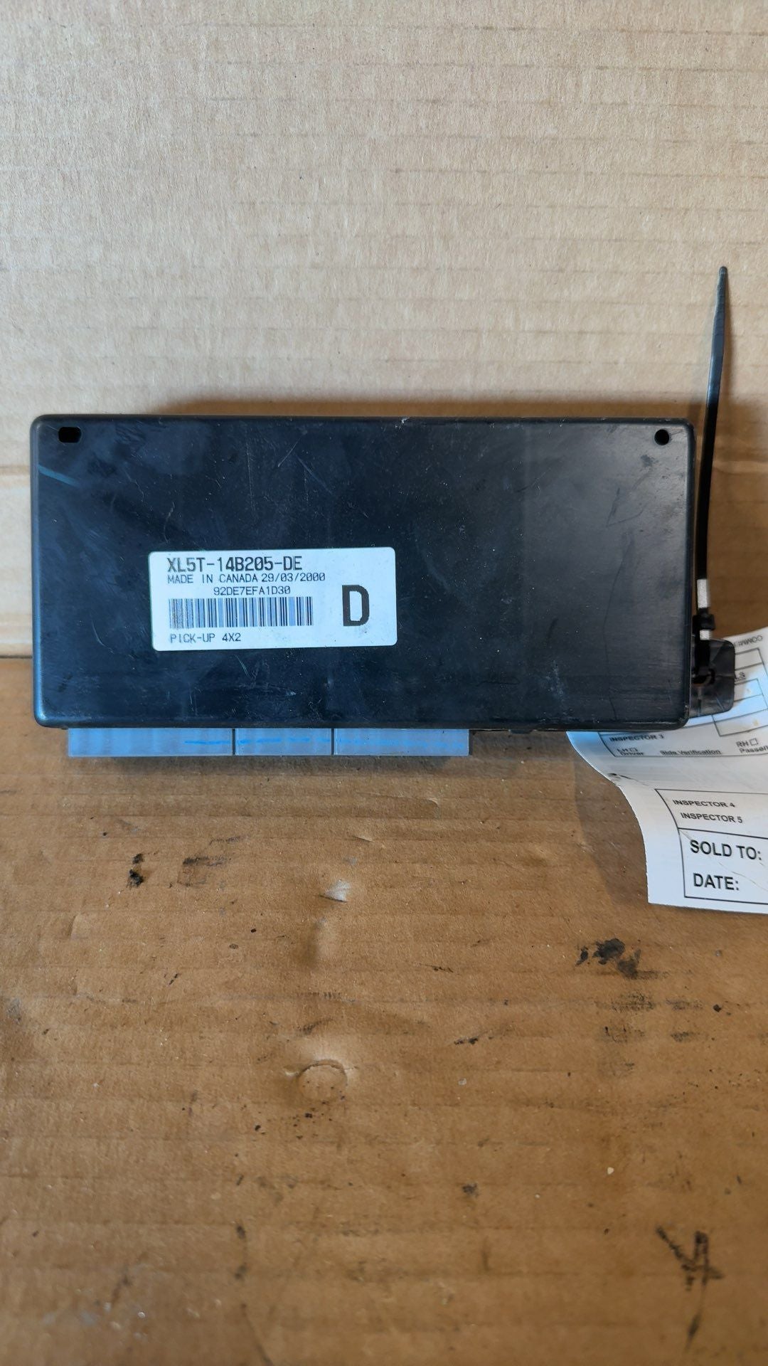 Multifunction Control Module from a 2000 Ford Ranger, photo 1