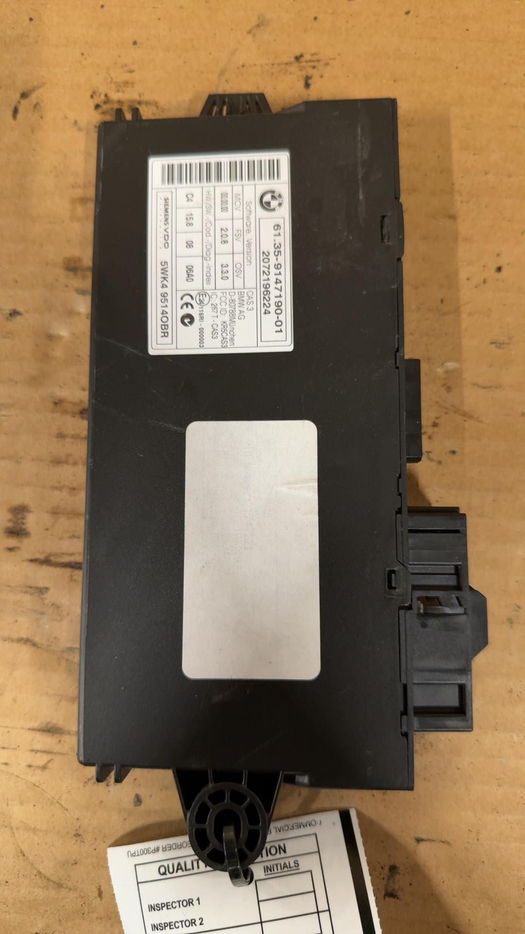 Anti-Theft Module from a 2008 BMW X5, photo 1