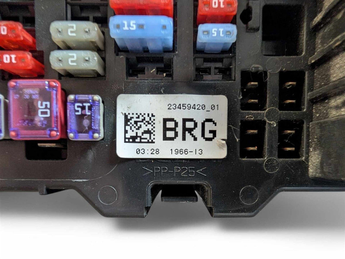 Interior Fuse Box from a 2015 Chevrolet Silverado 1500, photo 2