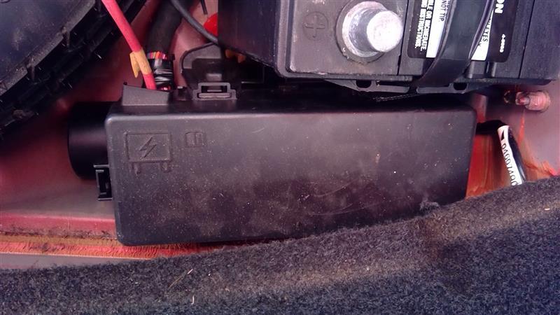Interior Fuse Box from a 2008 Dodge Charger, photo 1