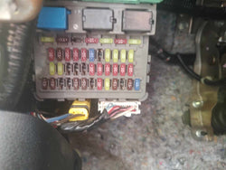 Interior Fuse Box from a 2014 Honda Accord, photo 1