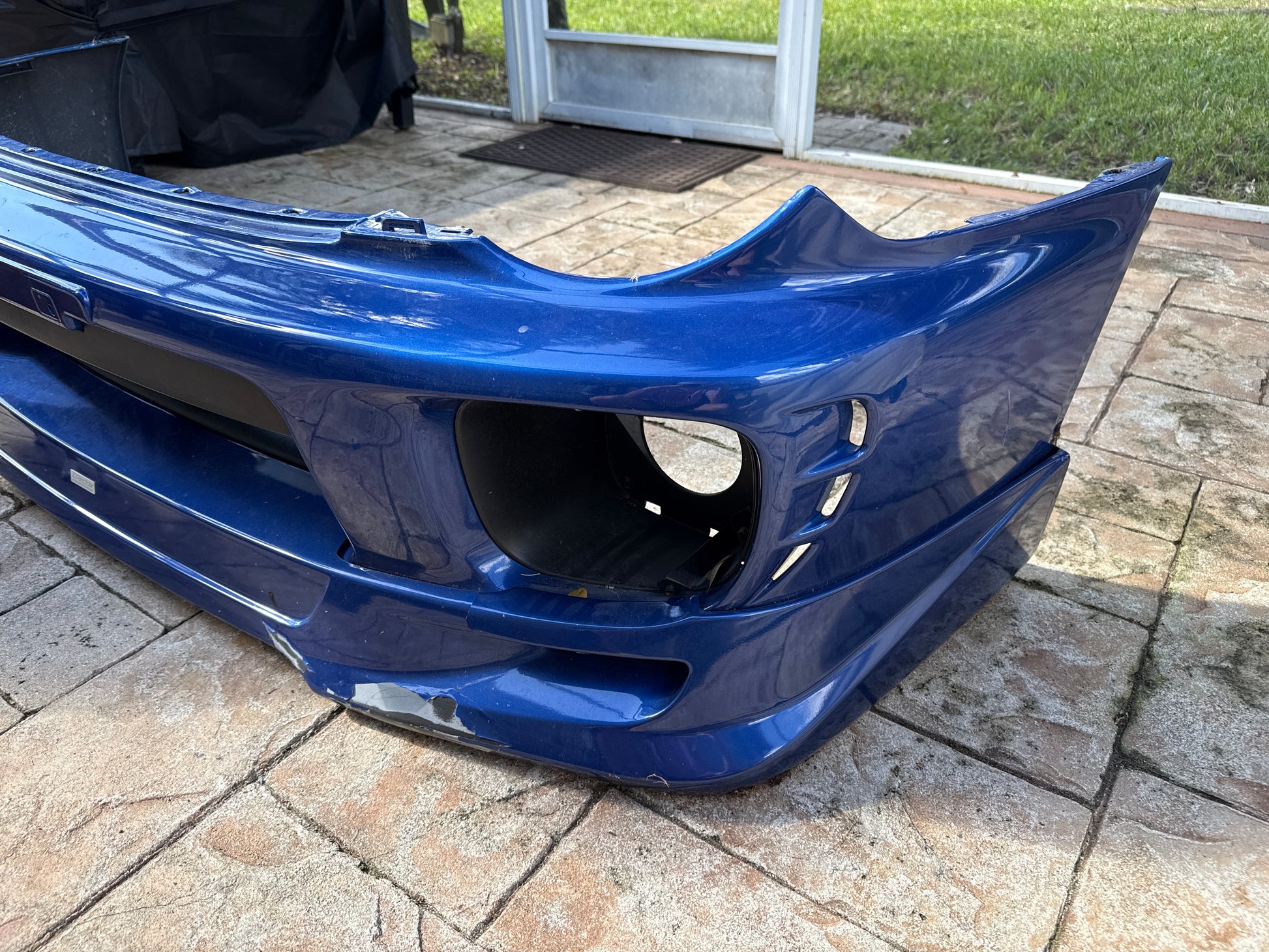 2002 2003 Subaru wrx Sti Impreza JDM Front bumper assembly OEM & GReddy Bottom Lip - Used - Photo 6