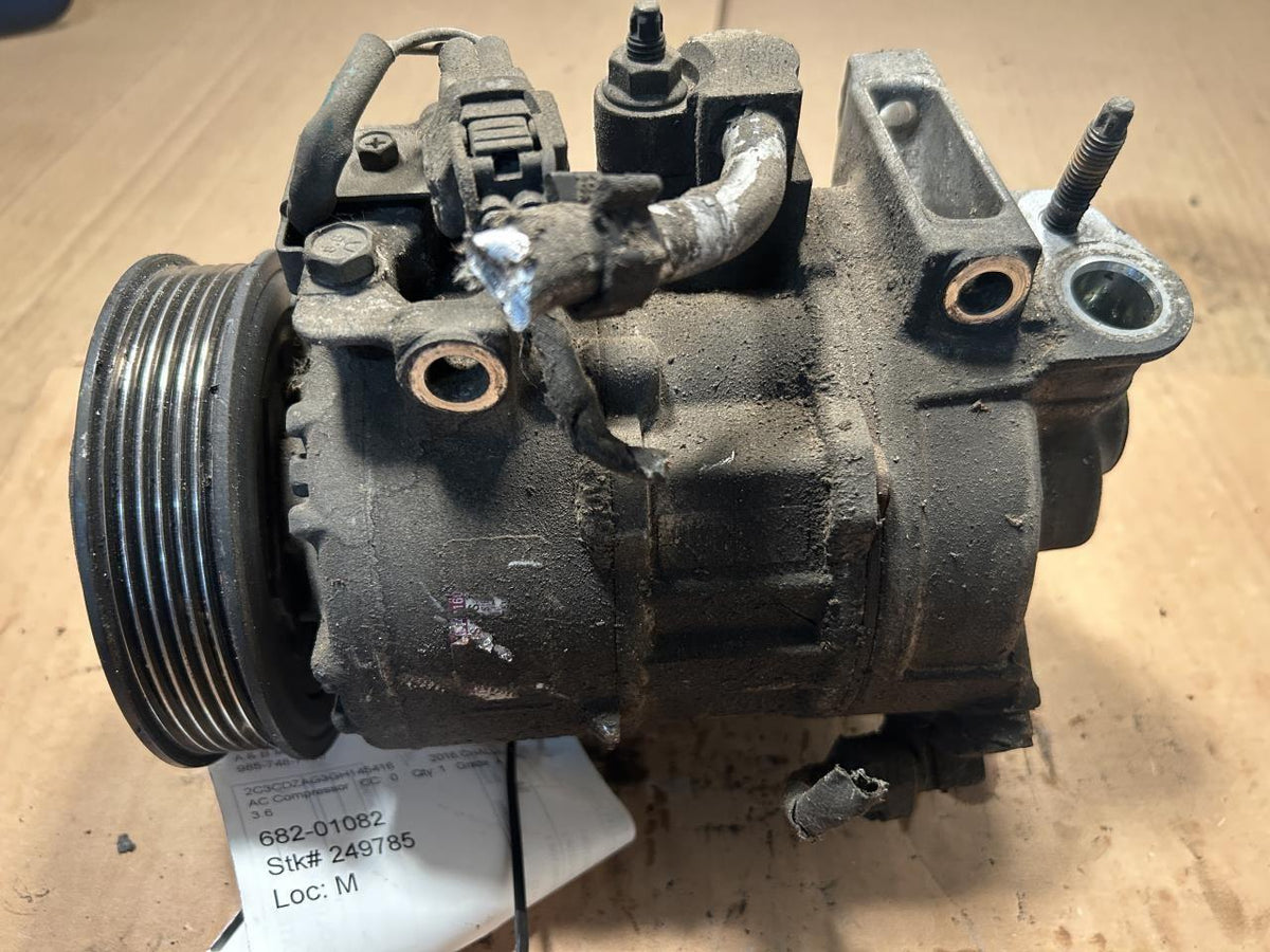 AC Compressor from a 2016 Dodge Challenger, photo 1