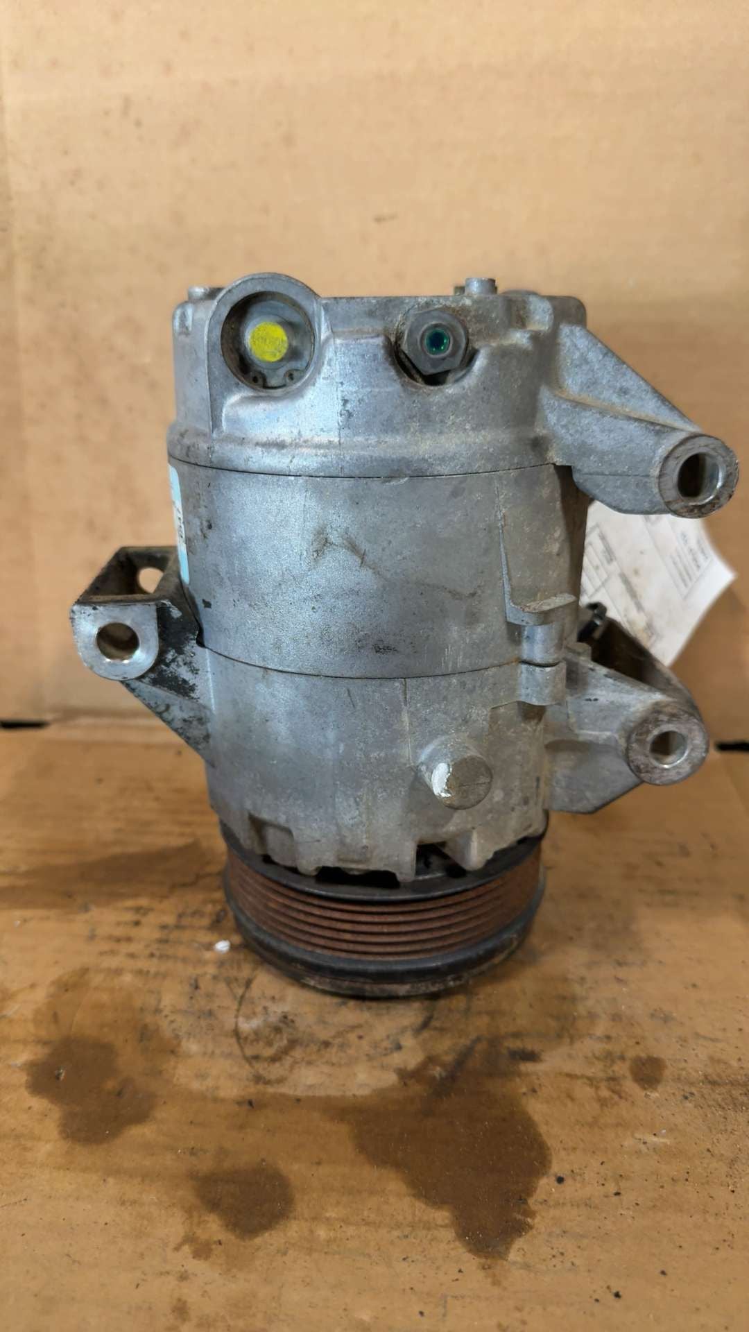 AC Compressor from a 2005 Chevrolet Impala, photo 3