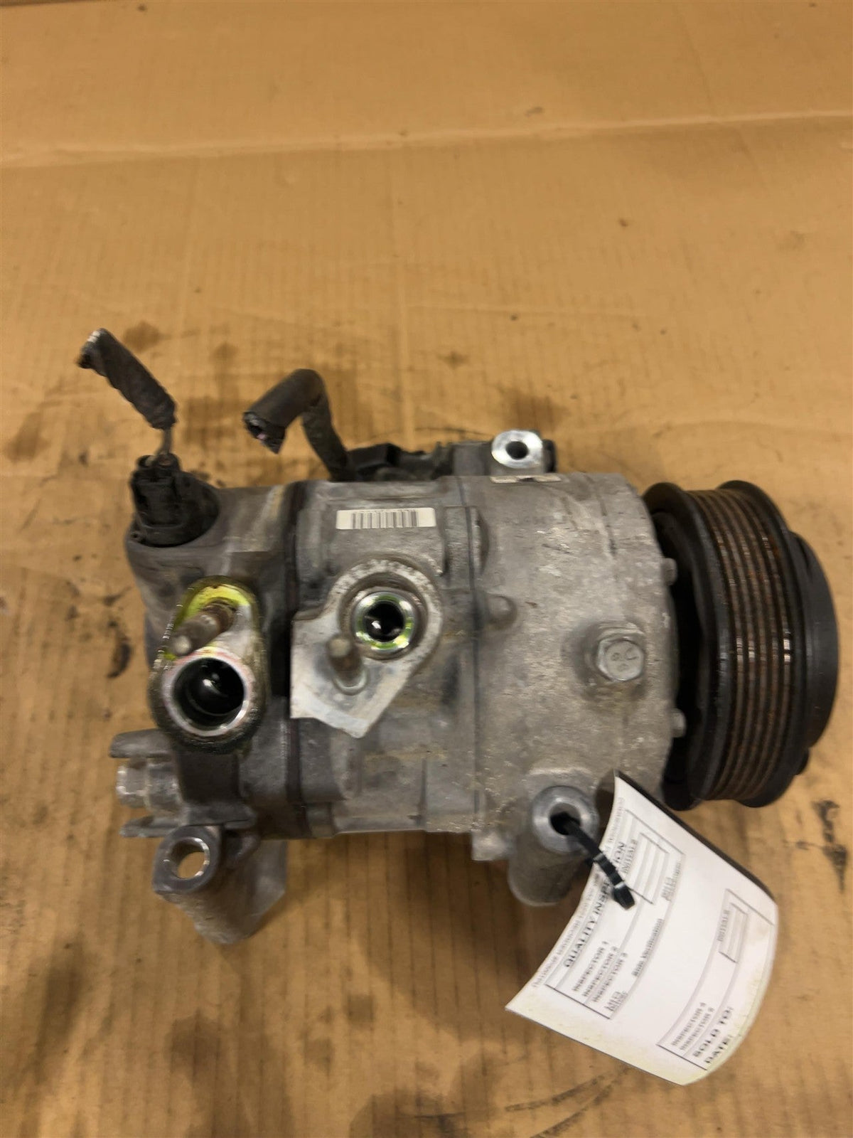 AC Compressor from a 2016 Ford Fusion, photo 1
