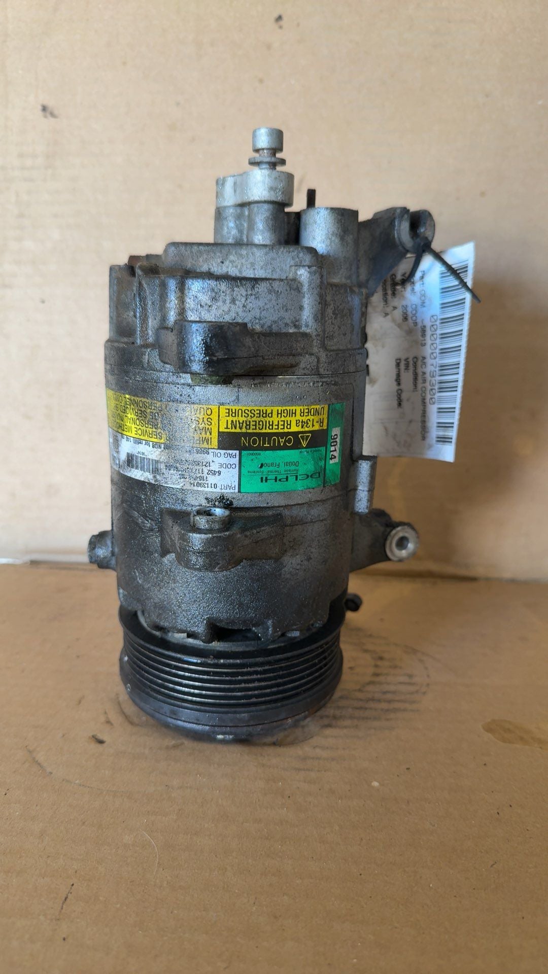 AC Compressor from a 2006 Mini Cooper, photo 1