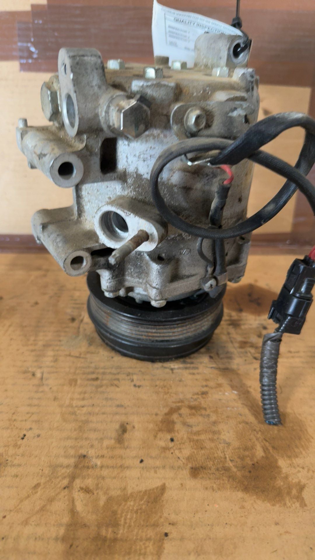 AC Compressor from a 2012 Honda Civic, photo 1