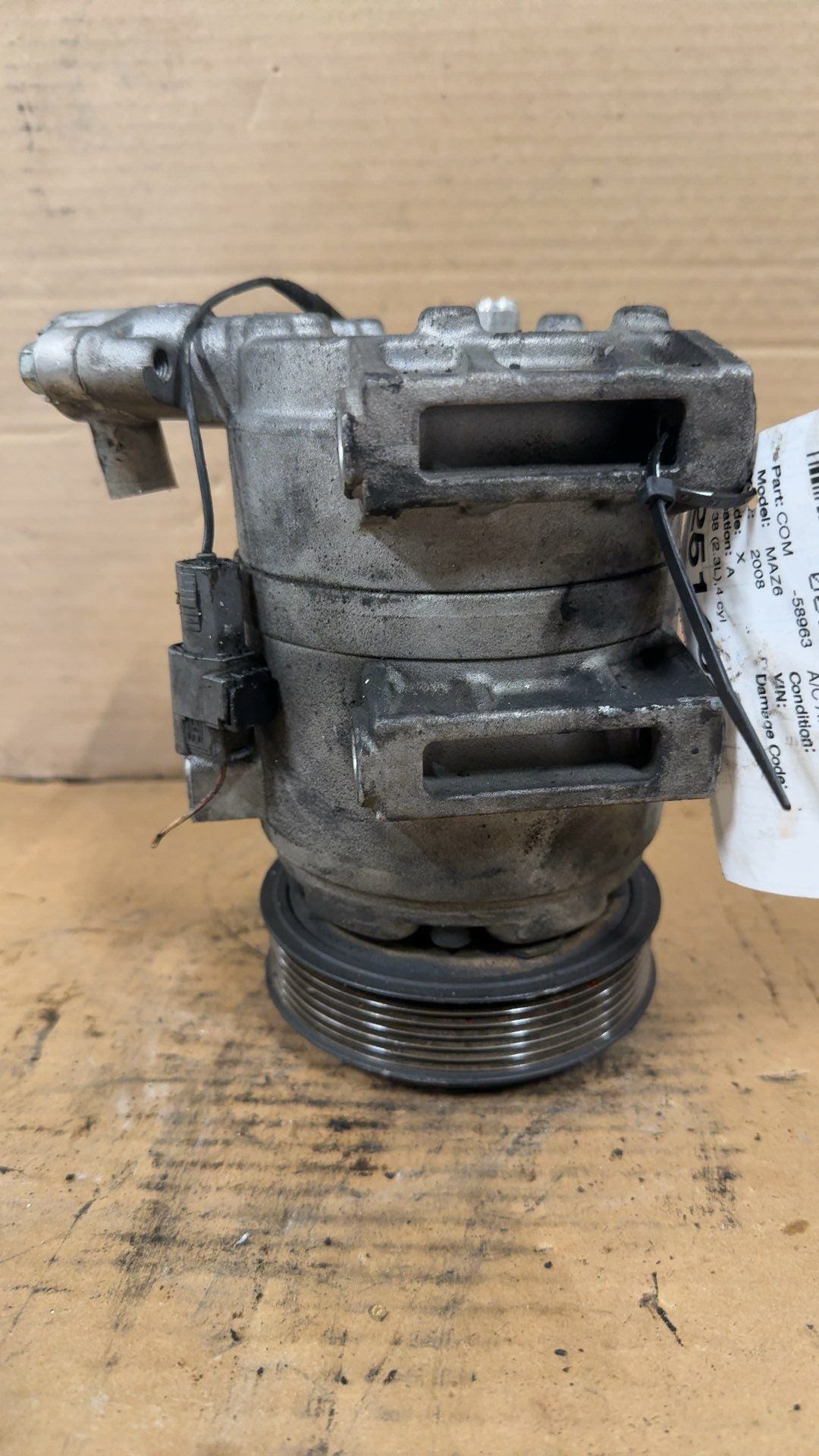 AC Compressor from a 2008 Mazda 6, photo 1
