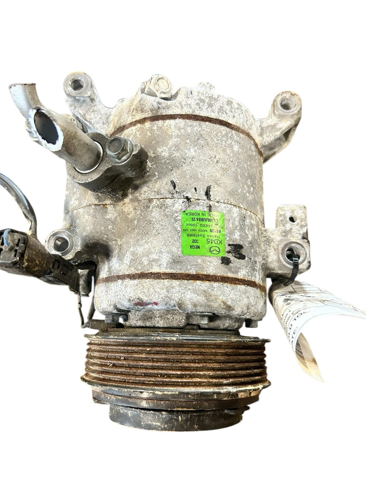 AC Compressor from a 2018 Mazda CX-5, photo 1