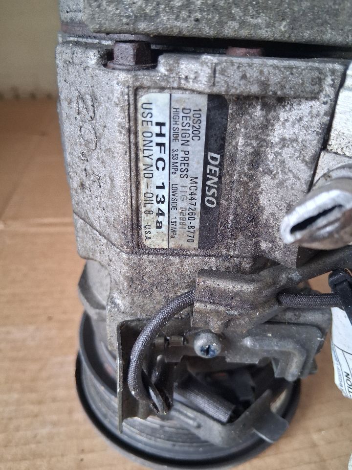 AC Compressor from a 2015 Toyota Corolla, photo 3