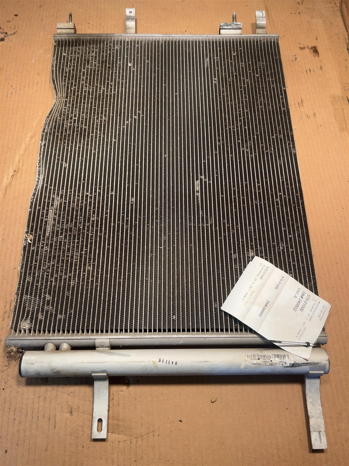 AC Condenser from a 2020 Ford Fusion, photo 1