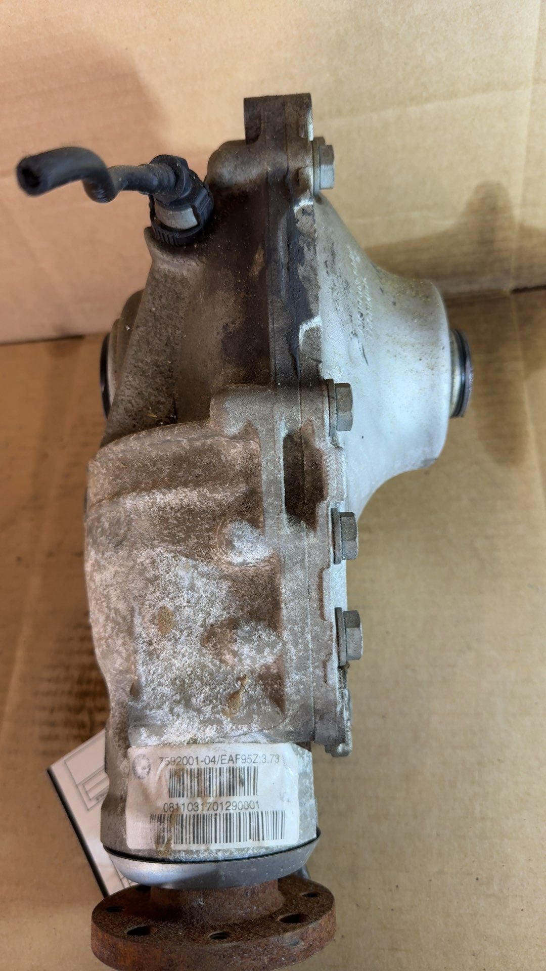 Carrier Assembly from a 2011 BMW X3, front, photo 2