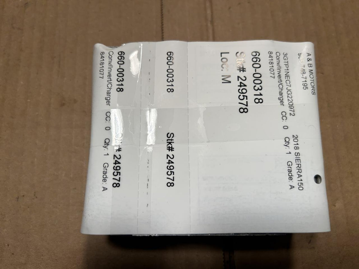 Inverter / Charger from a 2018 GMC Sierra 1500, photo 1