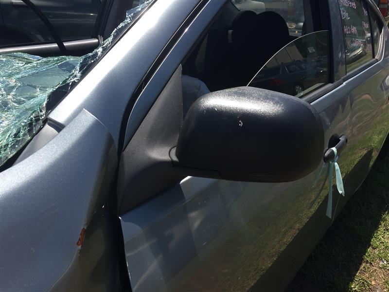 Side View Mirror from a 2012 Nissan Versa, left side, photo 1