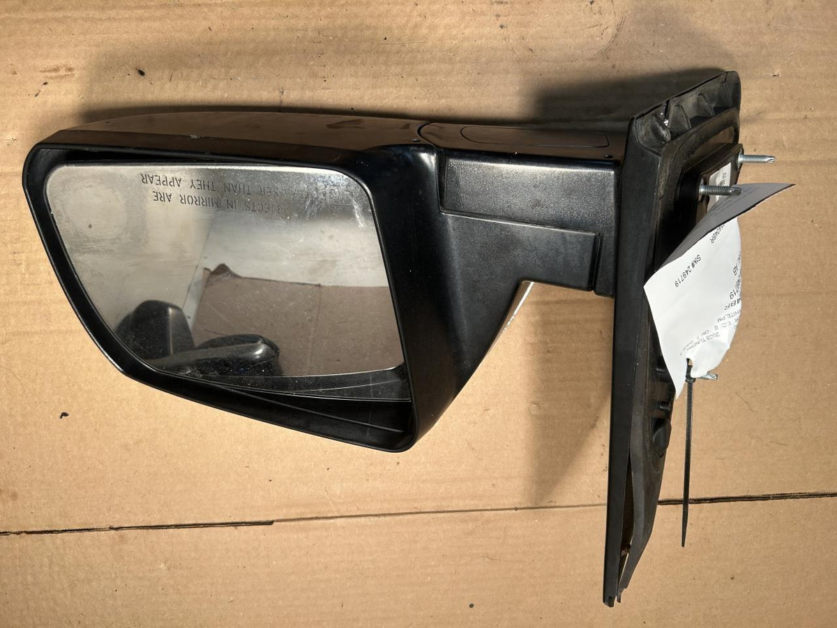 Side View Mirror from a 2008 Toyota Tundra, right side, photo 3