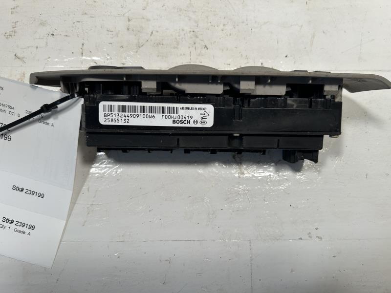 Window Master Switch from a 2009 Cadillac CTS, left side, photo 3