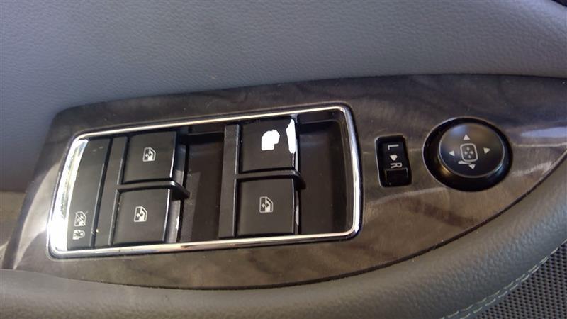 Window Master Switch from a 2015 Chevrolet Impala, left side, photo 1