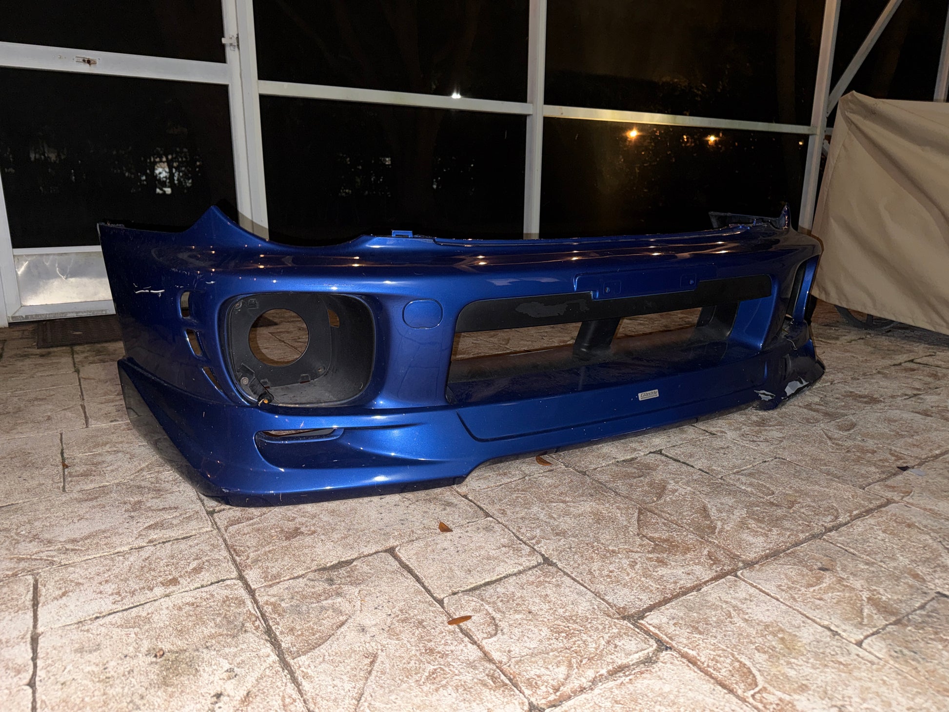 2002 2003 Subaru wrx Sti Impreza JDM Front bumper assembly OEM & GReddy Bottom Lip - Used