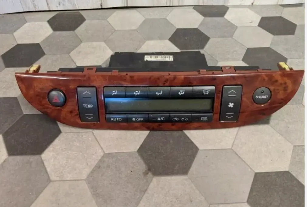 2002-2006 TOYOTA CAMRY AUTO A/C HEATER CLIMATE CONTROL DUAL UNIT OEM WARRANTY - Used