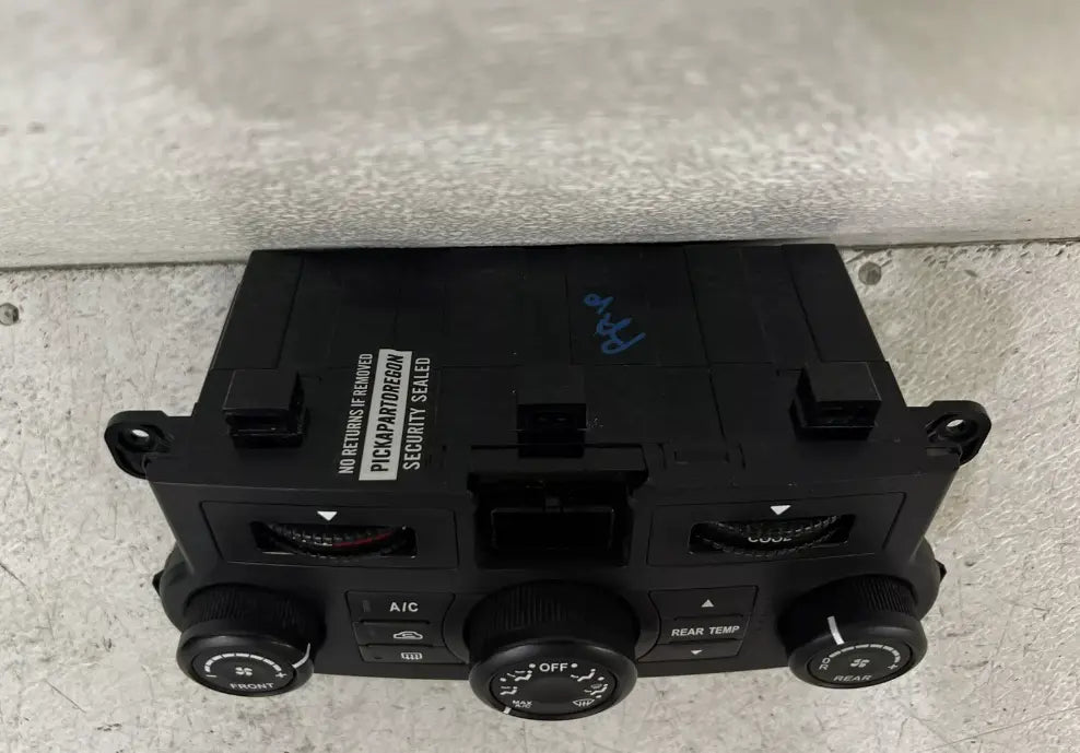 2006-08 Kia Sedona AC Heater Climate Manual 3 Knobs 3 Zone Temp Control WARRANTY - Used OEM Auto Part - Photo 2