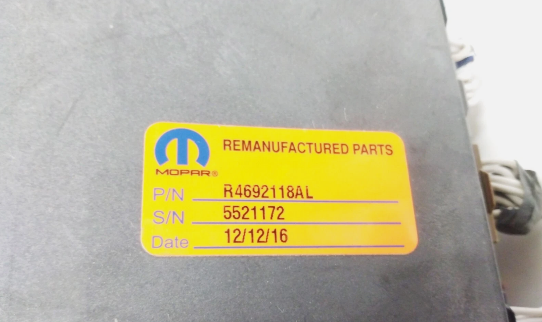 Remanufactured Dodge Ram Truck 2007 TIPM Totally Integrated Power Module Fuse Box R4692118AL - Used OEM Auto Part - Photo 2