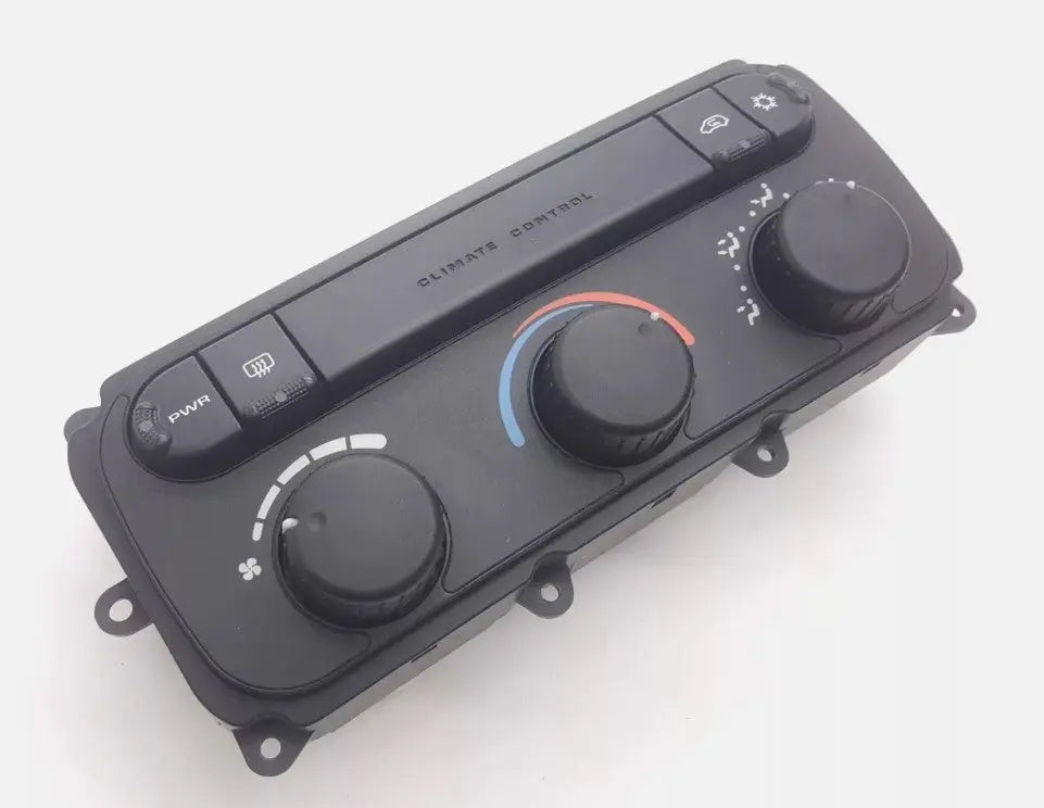 2001-2002 Dodge Caravan AC Heater Climate Control Manual w/out Heated Back Glass - Used OEM Auto Part - Photo 2