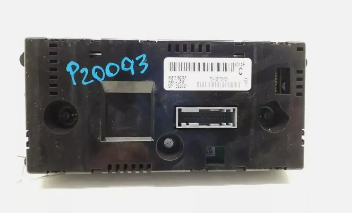 2008-2010 TOWN and COUNTRY CARAVAN AC Heater Climate Control P55111807AG OEM 09 - Used - Photo 3