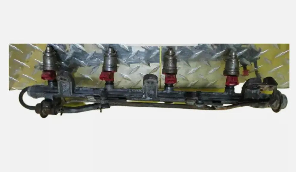 99-02 Suzuki Esteem 1.8L Fuel Injectors & Rail Pressure Regulator OEM WARRANTY - Used - Photo 3