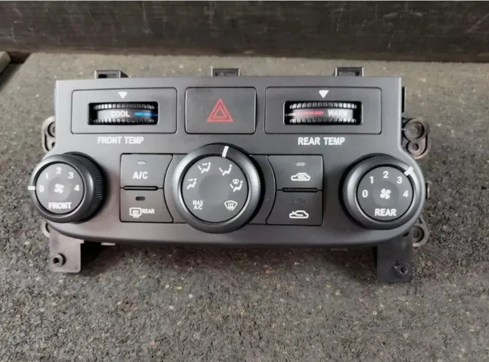 2009-2012 KIA Sedona AC Heater Temperature Climate Control 3knob OEM - Used - Photo 2