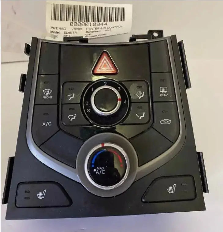 2014-2016 Hyundai ELANTRA Temperature Control AC Manual Temp Control WARRANTY - Used OEM Auto Part