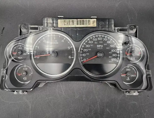 07-14 SILVERADO TAHOE YUKON AVALANCHE SUBURBAN SIERRA GMC CHEVROLET SPEEDOMETER - Used OEM Auto Part