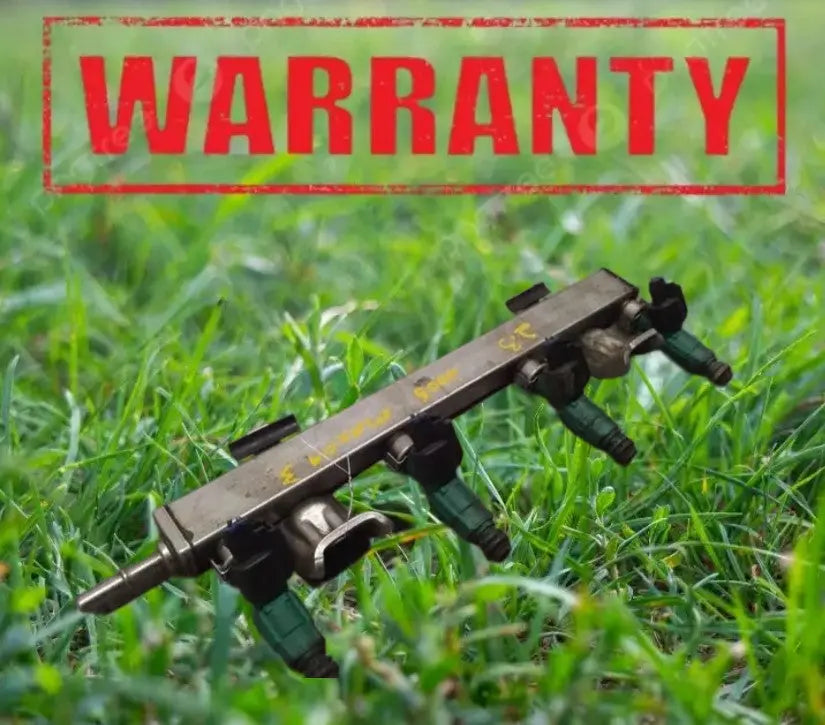 04-05 Mazda 3 06-07 Mazda5 5 Four Fuel Injectors & Rail 2.3L 4 Cyl. OEM Warranty Mazda