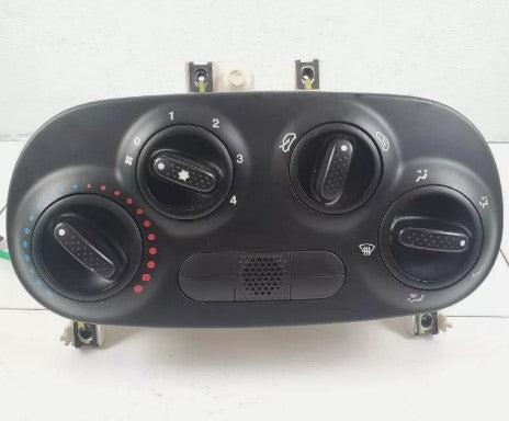 FIAT 500 2012-2017 AC Heater Climate Control Tem Auto White Face Plate WARRANTY - Used OEM Auto Part
