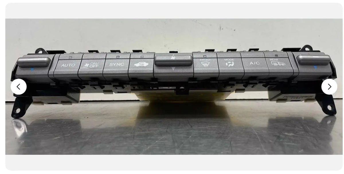 HONDA CROSSTOUR 2010-2012 HEATER A/C CLIMATE CONTROL PANEL WARRANTY - Used OEM Auto Part