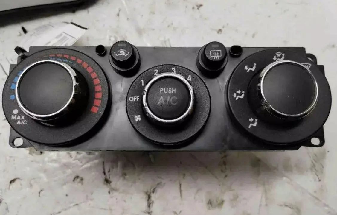 A/C Heater Climate Temperature Control AC MITSUBISHI ENDEAVOR 2006-2011 WARRANTY - Used OEM Auto Part