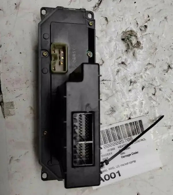 A/C Heater Climate Temperature Control AC MITSUBISHI ENDEAVOR 2006-2011 WARRANTY - Used OEM Auto Part - Photo 2