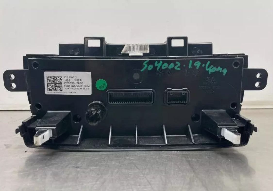 HYUNDAI KONA 2018-2021 AC Heater AutomaticTemp Control ID 97250J9400 WARRANTY - Used OEM Auto Part - Photo 2