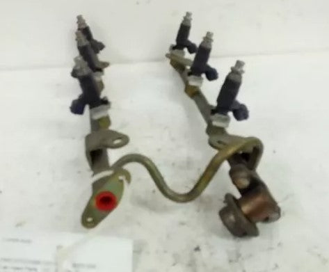 2000-01 Maxima I30 Fuel Injectors & Rail Pressure Regulator 3.0L 6 Cyl WARRANTY - Used OEM Auto Part - Photo 2