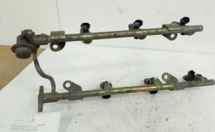 2000-01 Maxima I30 Fuel Injectors & Rail Pressure Regulator 3.0L 6 Cyl WARRANTY - Used OEM Auto Part - Photo 3