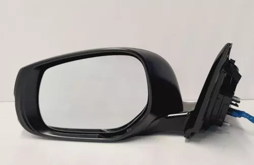 2014-2021 Infiniti Q50 Left Driver Side View Door Mirror Power Black - Used OEM Auto Part