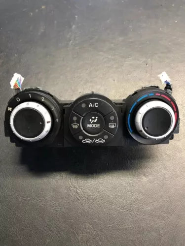 2006-2004 Mazda RX-8 AC Climate Heater Temperature Control 3 Knob w/o Shinka OEM - Used