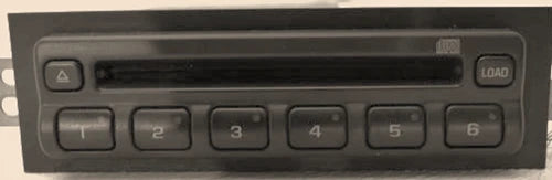 2003-2006 CADILLAC ESCALADE YUKON 6 DISC CD PLAYER CONSOLE MOUNTED 03 04 05 06 - Used OEM Auto Part