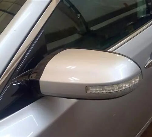 2009-2014 Nissan Maxima Mirror LH Driver Side View Silver OEM - Used