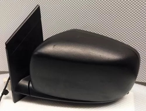 2009-2012 VOLKSWAGEN ROUTAN POWER DOOR MIRROR DRIVER SIDE LEFT Matte Black OEM - Used