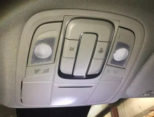 2019-2020 Hyundai Sanata Fe Overhead Roof Console Gray - Used OEM Auto Part