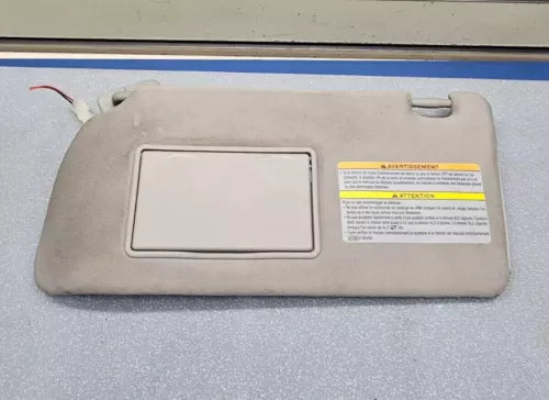 05-12 Nissan Xterra Frontier Pathfinder Sun Visor driver side Gray w/Warranty nissan