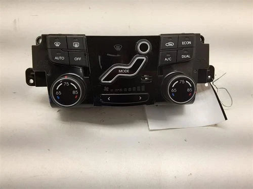 2011-2013 Hyundai Sonata AC HVAC Climate Control Switch Module Heater Dash Panel - Used OEM Auto Part
